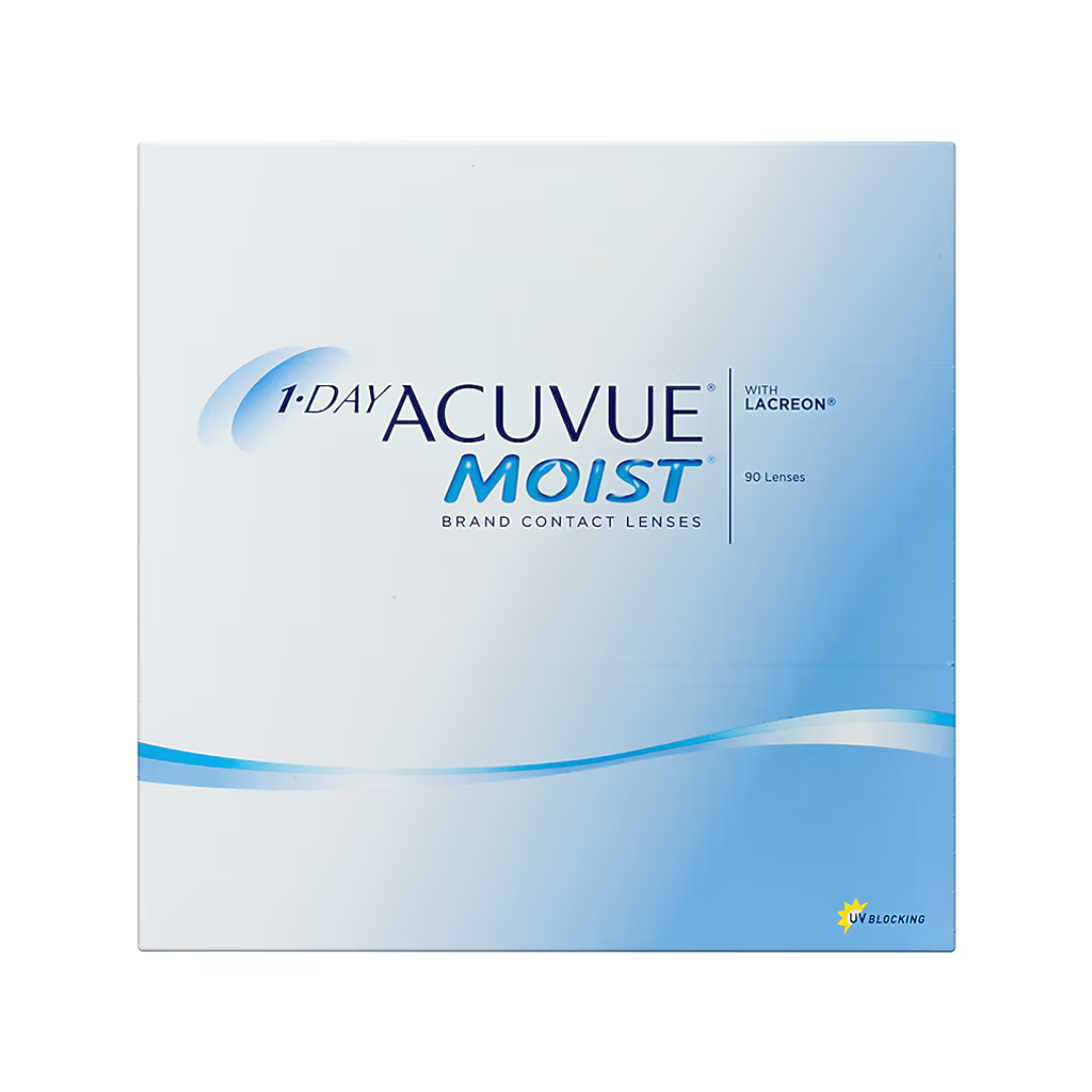 1-Day Acuvue® Moist - Sphere | Pack 30 & 90