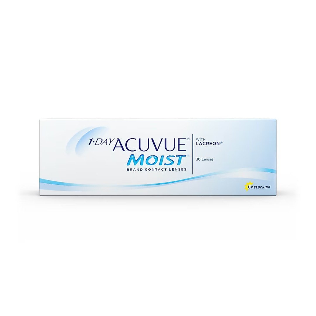 1-Day Acuvue® Moist - Sphere | Pack 30 & 90