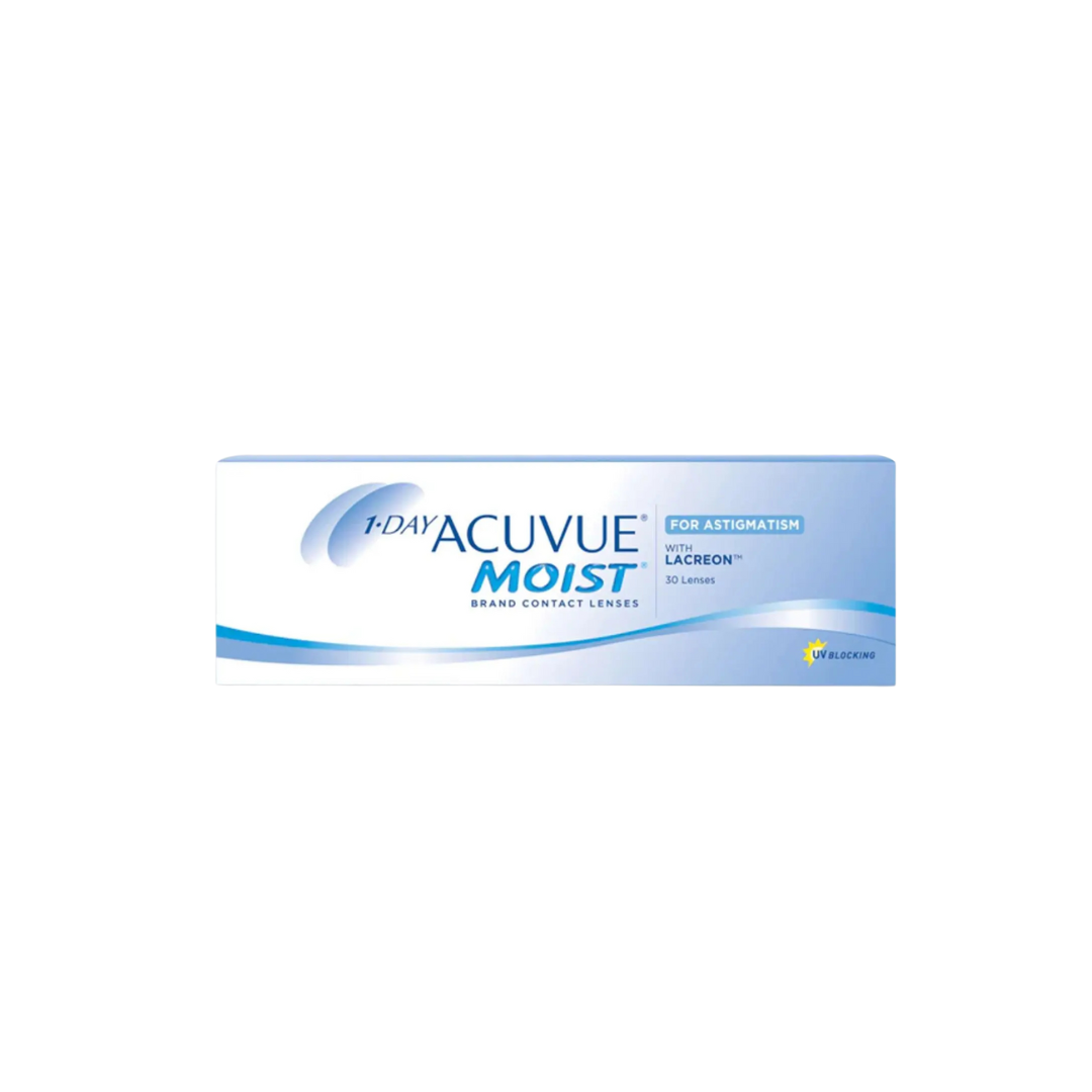 1-Day Acuvue® Moist - Astigmatism | Pack 30 & 90