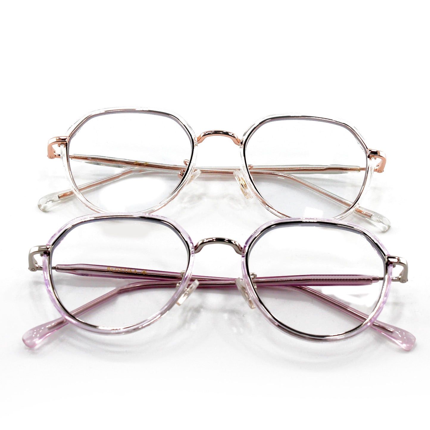 Care by Ottika - Blue Light Blocking Glasses - Adult | Model TR1906 | Coating Gold & Green