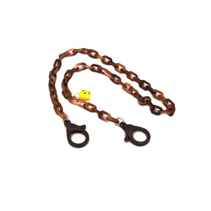 Charmswear - Catena per occhiali (Smiley) | Modello 004