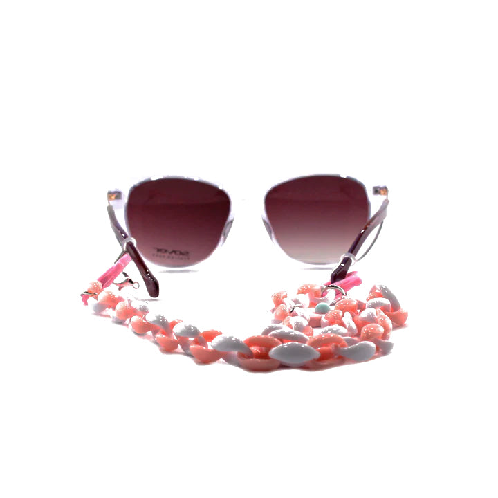 Charmswear - Catena per occhiali (Smiley) | Modello 004