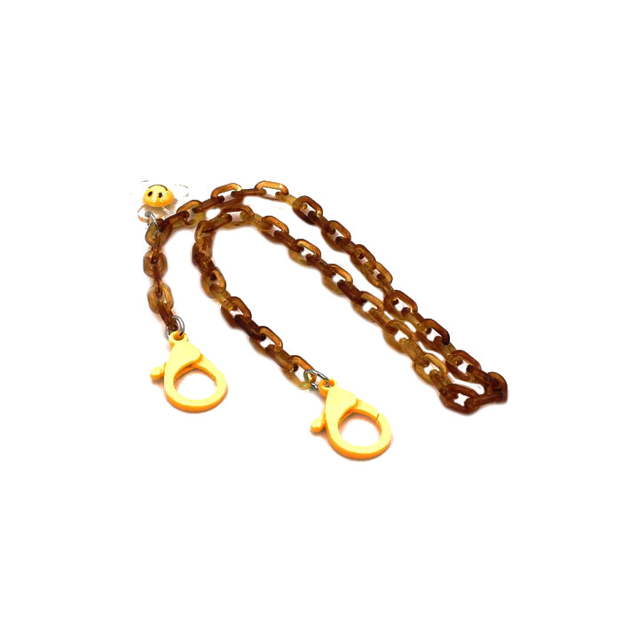 Charmswear - Catena per occhiali (Smiley) | Modello 004
