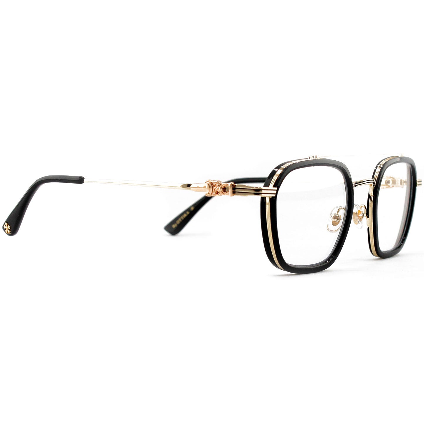 Care by Ottika - Blue Light Blocking Glasses - Adult | Model 52006 | Gold & Green Coating