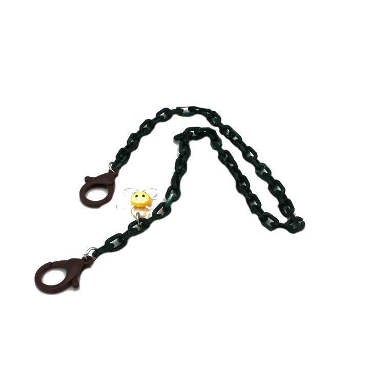 Charmswear - Catena per occhiali (Smiley) | Modello 004