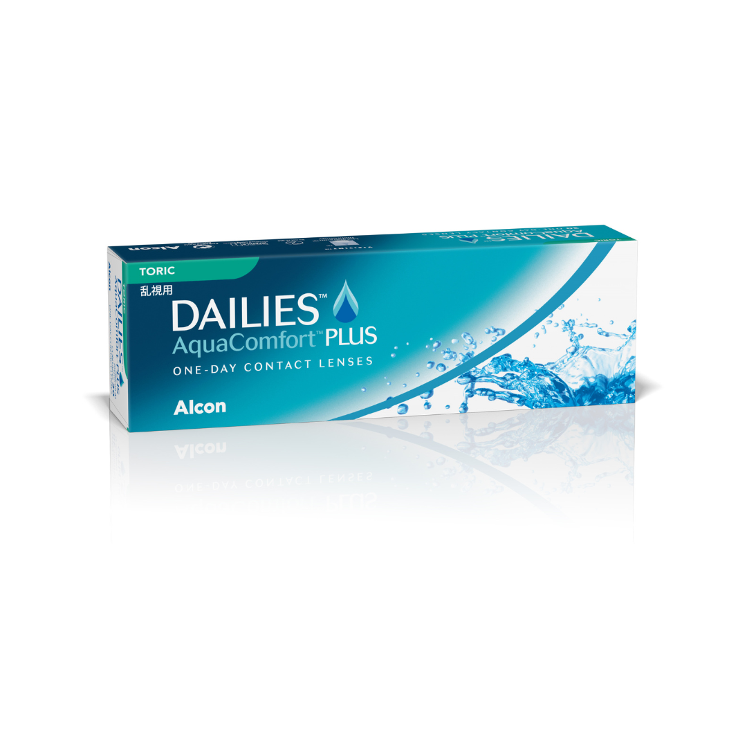 DAILIES® AQUACOMFORT PLUS® - TORIC | Paquets de 30 et 90