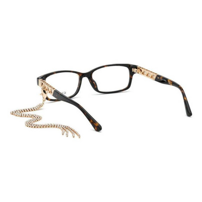 Monture de lunettes Guess | Modèle GU2785 - Havane foncé