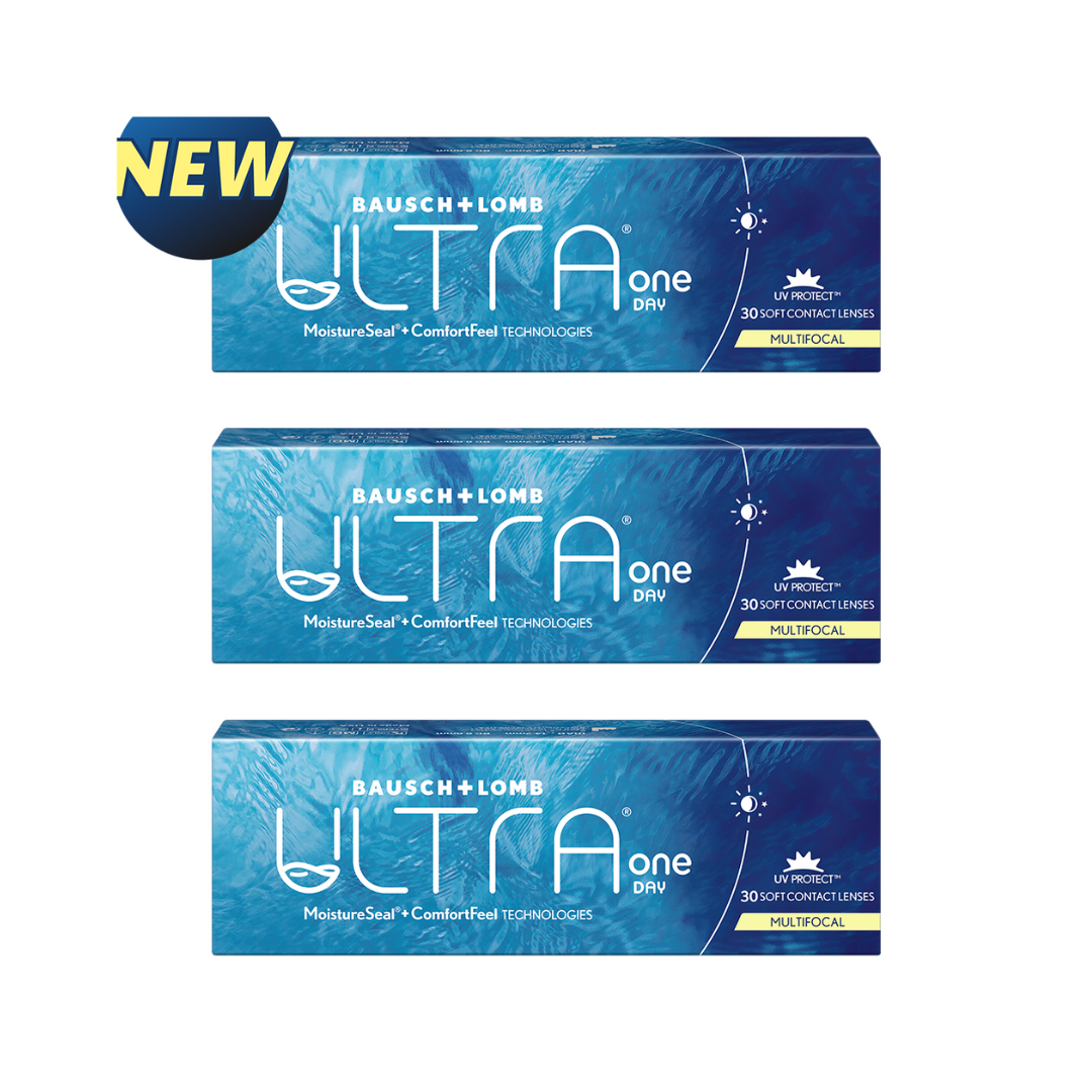 ULTRA® ONE DAY - Multifocal | Boîtes de 30 et 90