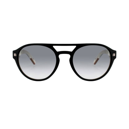 Lunettes de soleil Ermenegildo Zegna | Modèle EZ 0134 - Noir/Blanc