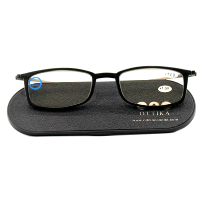 Ottika Care - Blue Light Blocking Reading Glasses | Rectangular shape