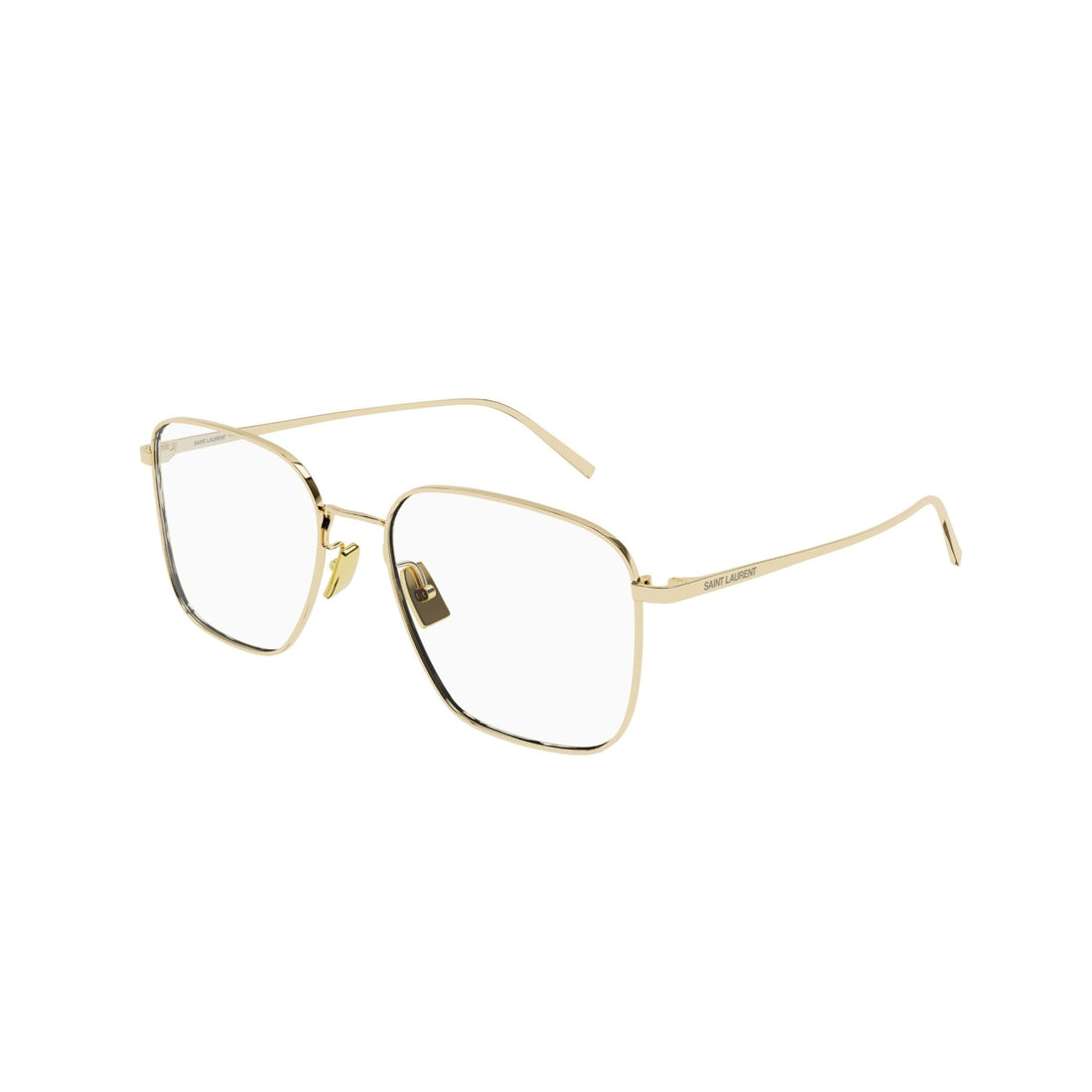 Montatura per occhiali Saint Laurent | Modello SL 491 (006) - Oro Chiaro Lucido