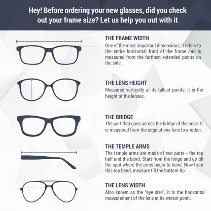 Ottika Care - Blue Light Blocking Reading Glasses | Round Shape