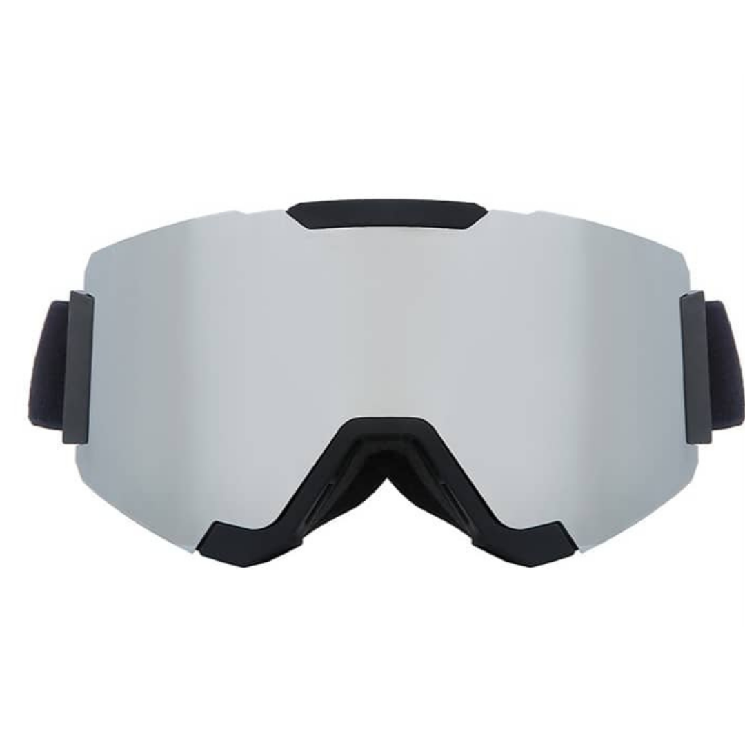 Maschere da sci e snowboard 07 adulto - grigio/nero